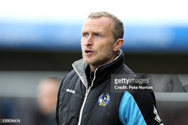 Bristol Rovers Kit Manager Steve Yates looks on during the Sky Bet League Two match between Northampton Town and Bristol Rovers at Sixfields Stadium...