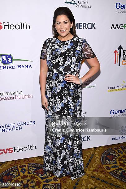 Recording Artist, Hillary Scott attends Stand Up To Cancer's New York Standing Room Only, presented by Entertainment Industry Foundation, with donors...