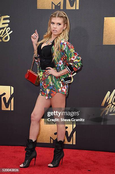 Rapper Chanel West Coast attends the 2016 MTV Movie Awards at Warner Bros. Studios on April 9, 2016 in Burbank, California. MTV Movie Awards airs...