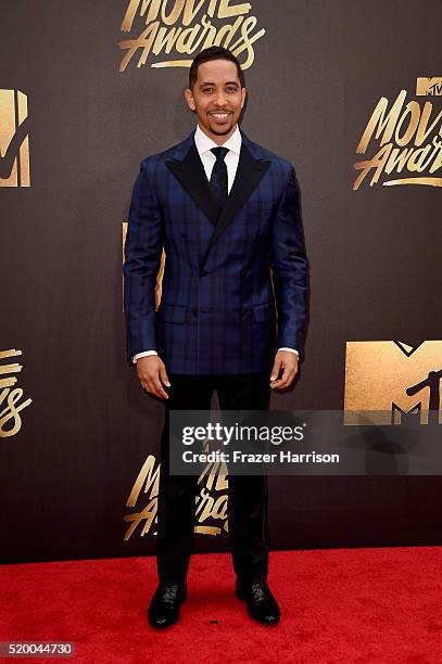 Actor Neil Brown Jr. Attends the 2016 MTV Movie Awards at Warner Bros. Studios on April 9, 2016 in Burbank, California. MTV Movie Awards airs April...