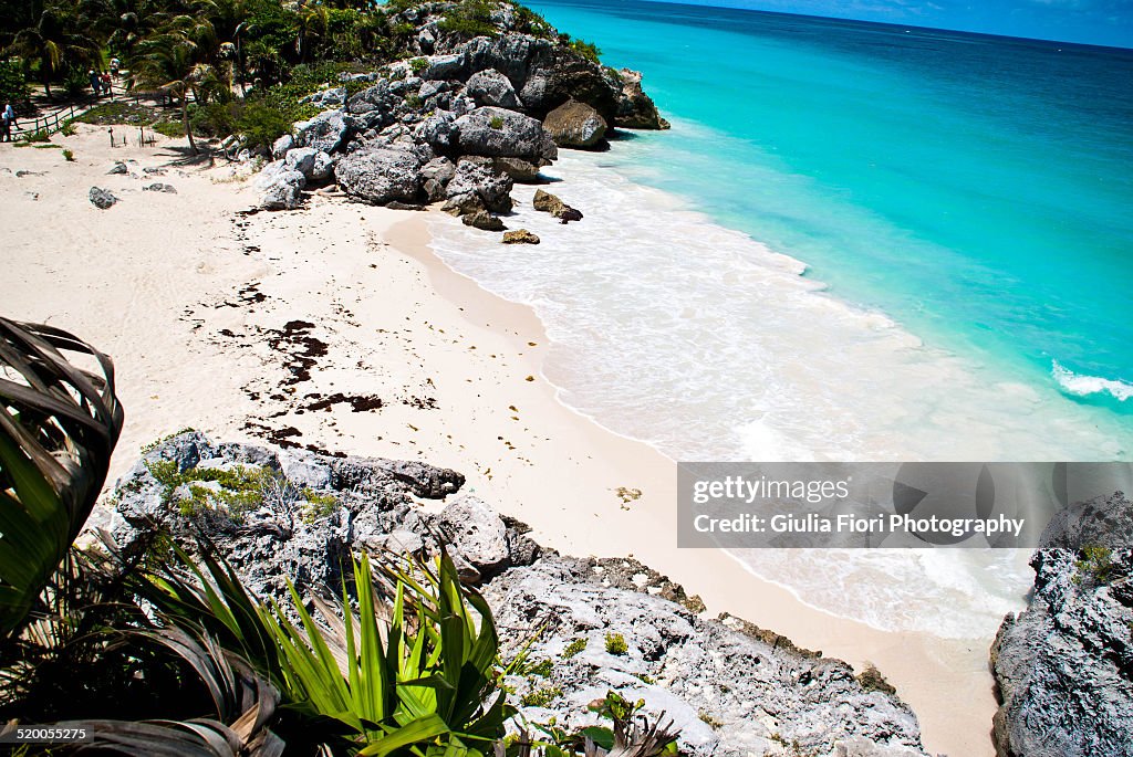 Beach in Tulum, Mexico