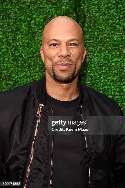 Rapper/actor Common attends the 2016 MTV Movie Awards at Warner Bros. Studios on April 9, 2016 in Burbank, California. MTV Movie Awards airs April...