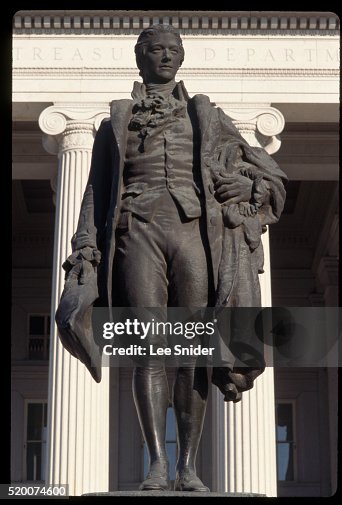 Hamilton Statue at Treasury Building