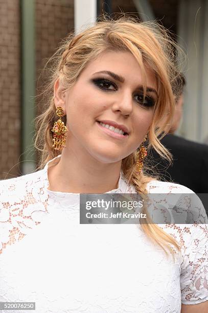 Actress Molly Tarlov attends the 2016 MTV Movie Awards at Warner Bros. Studios on April 9, 2016 in Burbank, California. MTV Movie Awards airs April...