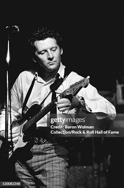 American rock'n'roll and country musician Jerry Lee Lewis at the Scene in New York City, March 1969.