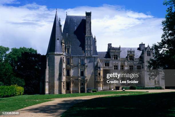 chateau de fontaine-henry - henry lee stock pictures, royalty-free photos & images