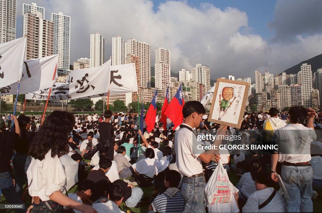 Up to 500,000 people shown in file photo dated 04