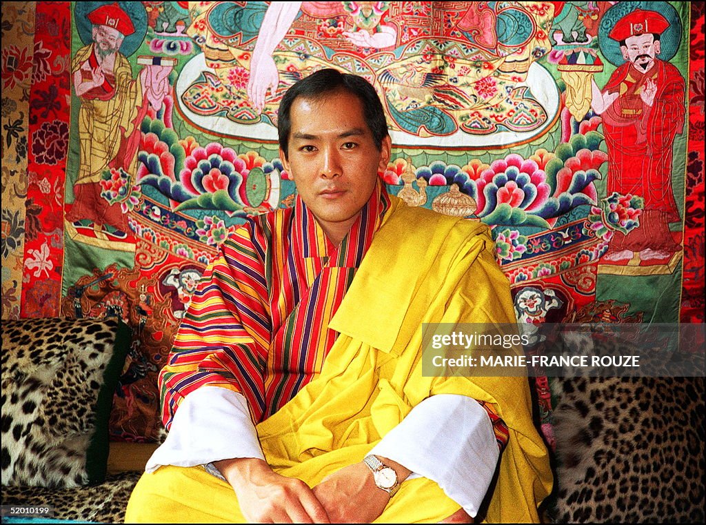 Bhutan's King Jigme Singhye Wangchuk shown in this