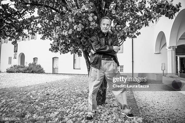 American film Director, producer and screen writer William Friedkin poses for a photo after attending a press conference during the Lucca Film...