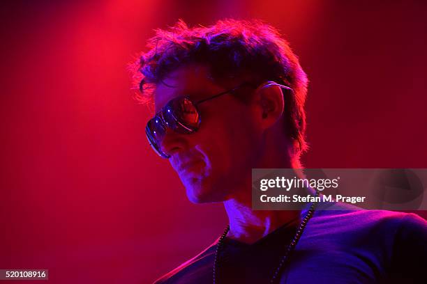 Morton Harket performs at Olympiahalle on April 6, 2016 in Munich, Germany.