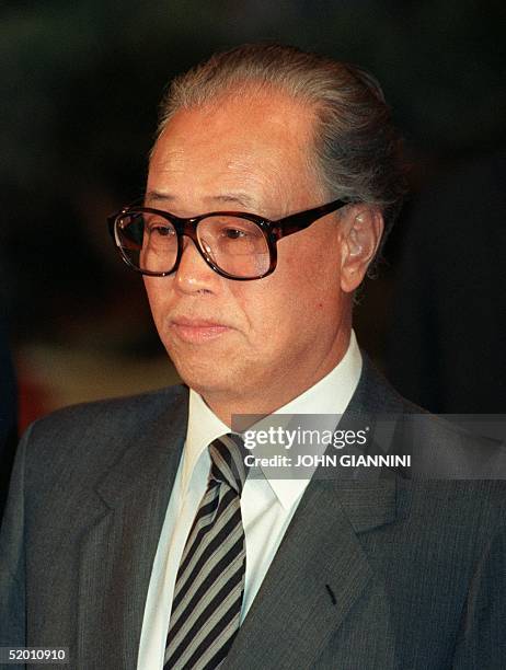 Picture dated 13 July 1987 in Beijing of Zhao Ziyang, the chief architect of China's reforms, Prime Minister and Chinese Communist Party's general...