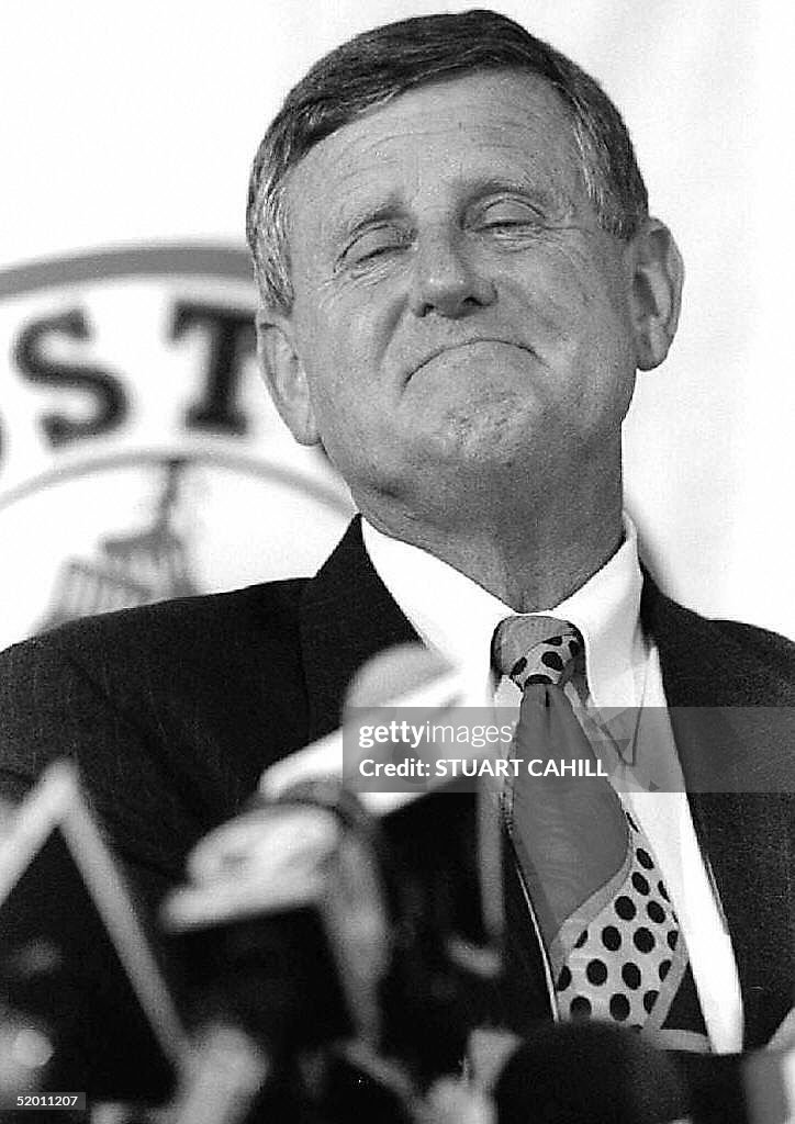 Newly named Boston Red Sox's Manager Jimy Williams