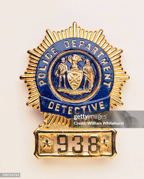 police detective badge - police badge stock pictures, royalty-free photos & images