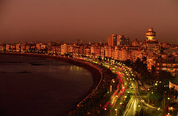 bombay at twilight - mumbai stock pictures, royalty-free photos & images