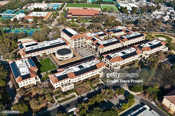 stanford graduate school of business - stanford stanford californië stockfoto's en -beelden