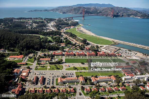 the presidio - military base buildings stock pictures, royalty-free photos & images