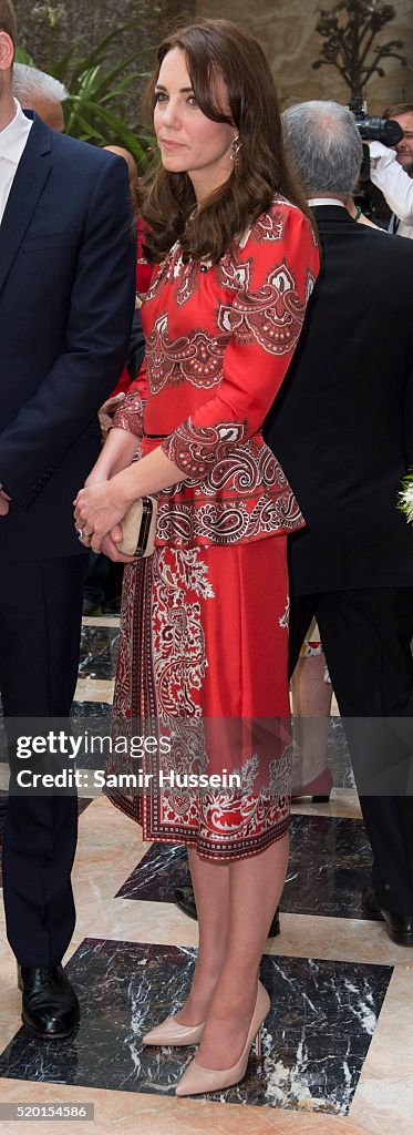 The Duke & Duchess Of Cambridge Visit India & Bhutan - Day 1