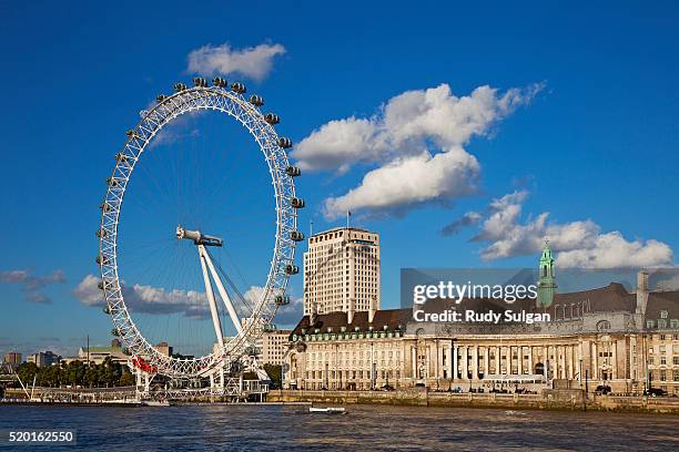 the london eye - lambeth fotografías e imágenes de stock