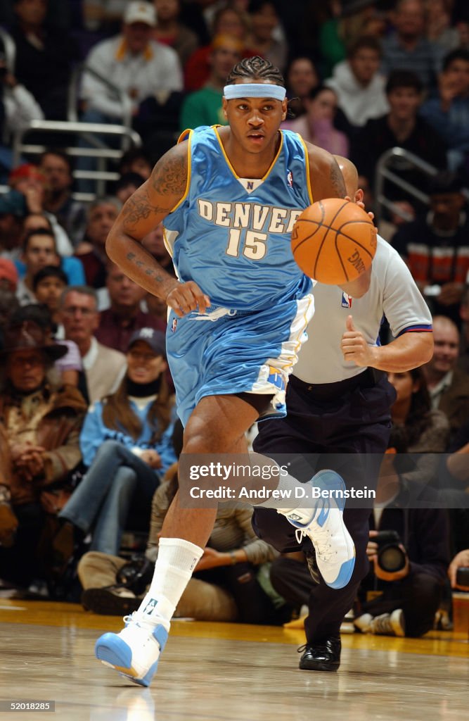 Denver Nuggets v Los Angeles Lakers