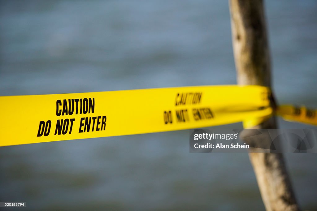 Yellow "Caution" Tape