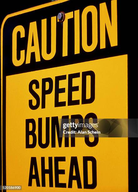 23 Bumps Ahead Sign Stock Photos, High-Res Pictures, and Images