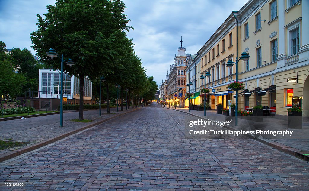 Empty Helsinki