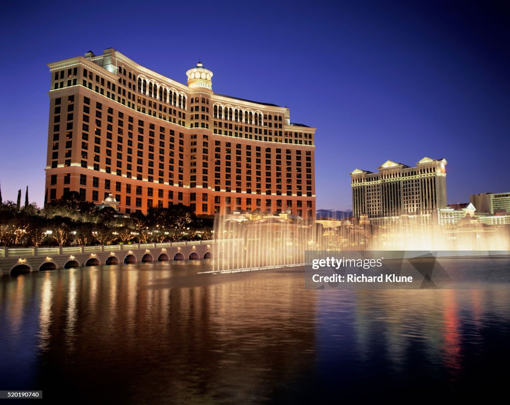 Bellagio Hotel and Casino at Night