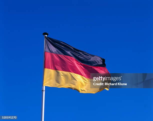 german flag - bandiera tedesca foto e immagini stock