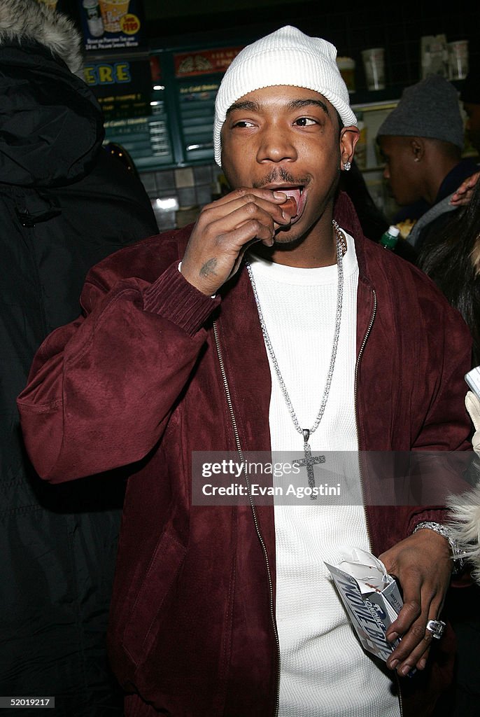Jrie Rure Raper Rapper Ja Rule attends the New York screening Of