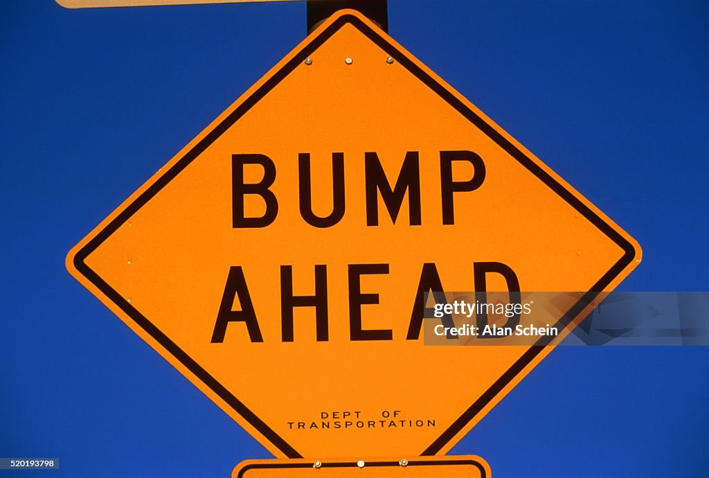 Warning Sign "Bump Ahead"
