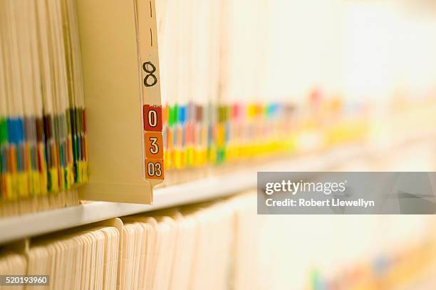 Old Medical File Examples Vintage Medical Records Photos and Premium High Res Pictures - Getty Images