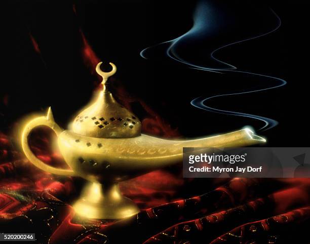 magic lamp - jay luck stock pictures, royalty-free photos & images