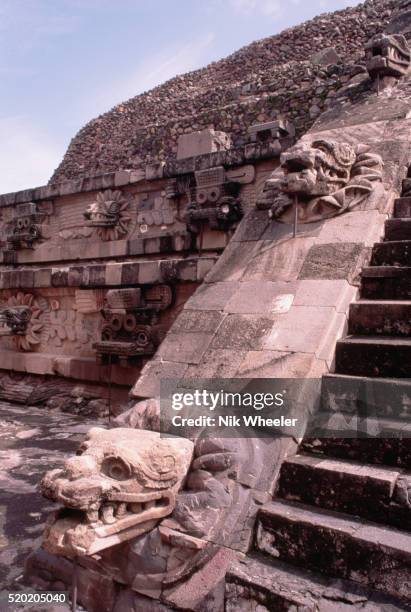 Head of Quetzalcoatl at Teotihuacan