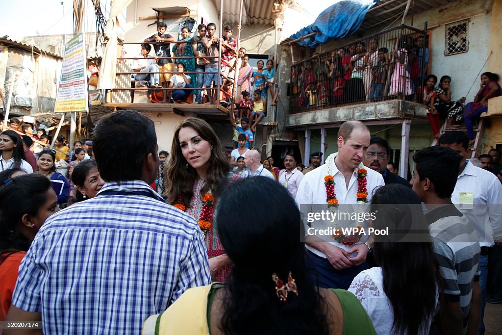 The Duke & Duchess Of Cambridge Visit India & Bhutan - Day 1