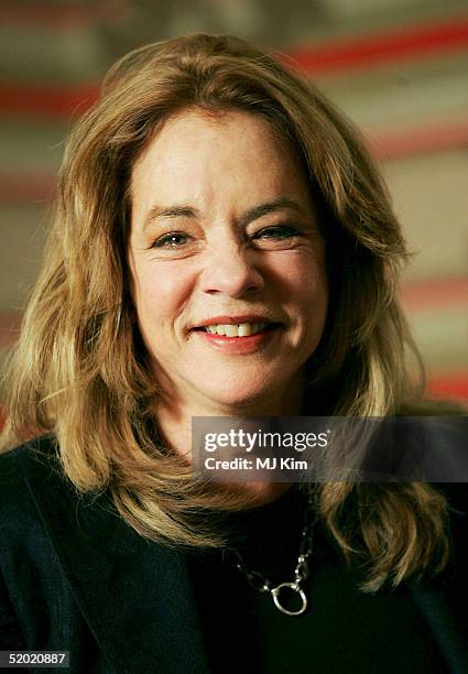 Actress Stockard Channing launching her latest film "Red Mercury" at The Covent Garden Hotel on January 19, 2005 in London.