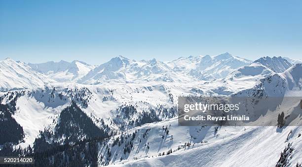 austrian alps 1 - kitzbühel stock-fotos und bilder