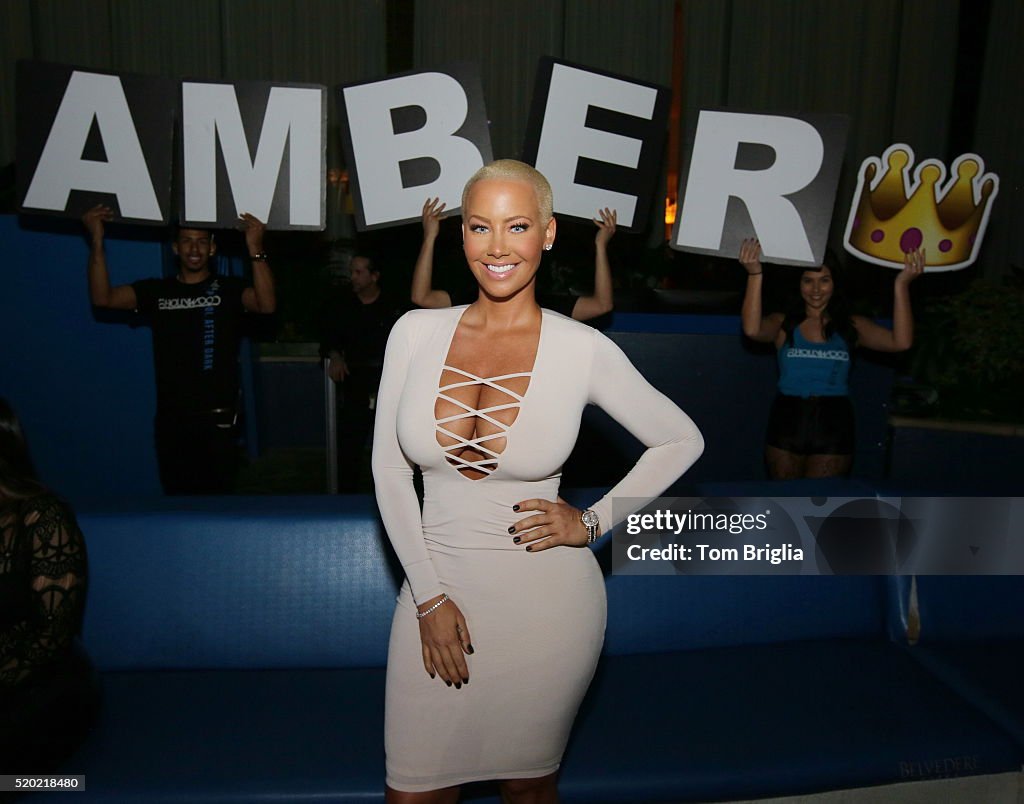 Amber Rose & Blac Chyna Host The Pool After Dark