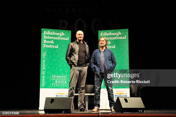 12 Edinburgh Book Festival Irvine Welsh Robert Carlyle Photocall Photos 12-edinburgh-book-festival-irvine-welsh-robert-carlyle-photocall-photos