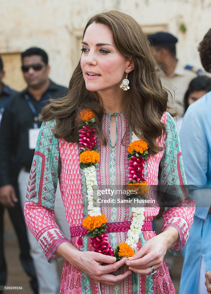 The Duke & Duchess Of Cambridge Visit India & Bhutan - Day 1