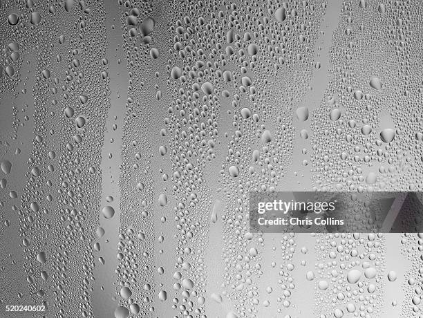 water drops on window - fuktighet bildbanksfoton och bilder