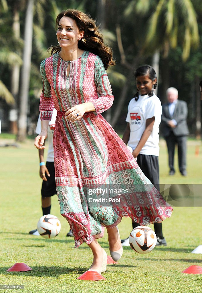 The Duke & Duchess Of Cambridge Visit India & Bhutan - Day 1