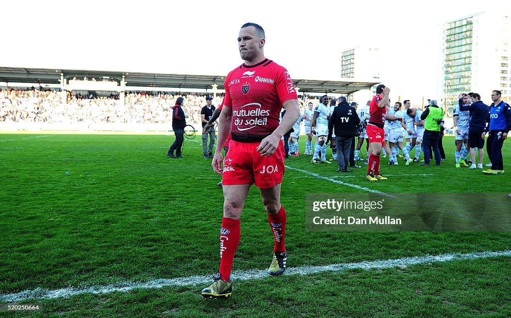 Racing 92 v RC Toulon - European Rugby Champions Cup Quarter Final