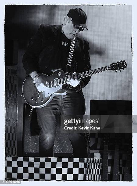 Inductee Rick Neilson of Cheap Trick performs onstage at the 31st Annual Rock And Roll Hall Of Fame Induction Ceremony at Barclays Center of Brooklyn...