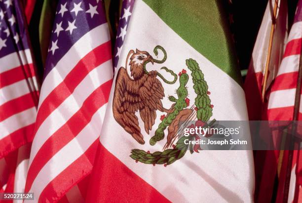 flags for cinco de mayo - mexico flag stock pictures, royalty-free photos & images