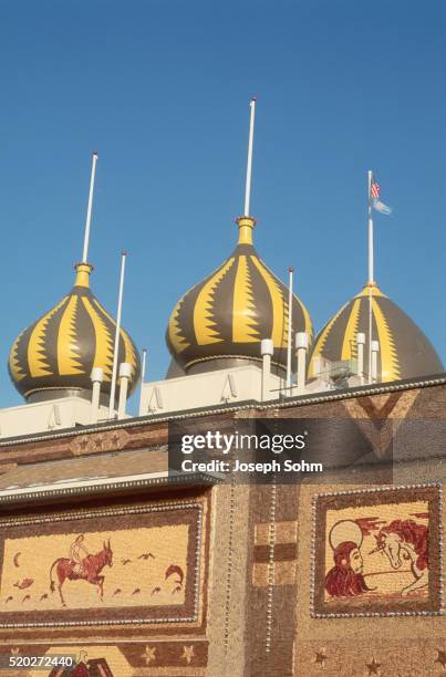 onion domes and corn mosaics - mitchell stock-fotos und bilder