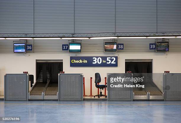 airport check-in - 搭乗手続き ストックフォトと画像