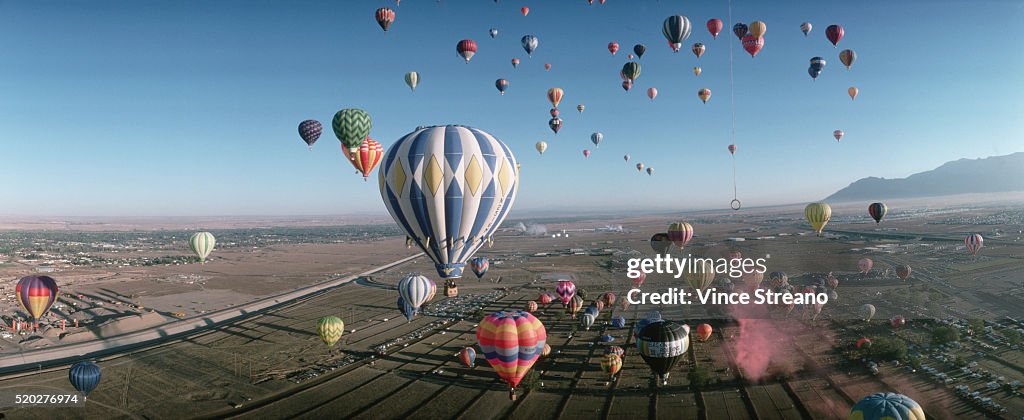 Mass Ascension at Albuquerque Balloon Fiesta