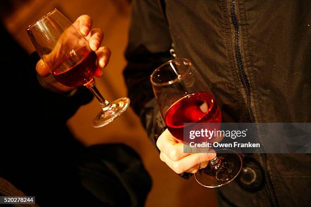 arrival of beaujolais nouveau - beaujolais nouveau stock pictures, royalty-free photos & images