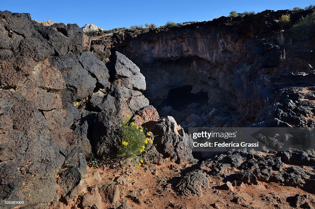 Lava Tubes at Snow Canyon State Park