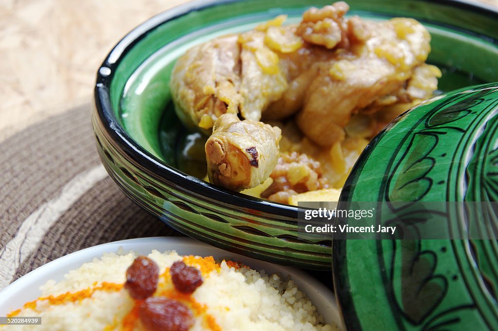 Chicken couscous